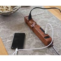 延長コード 電源タップ 1.8m 6個口 2P USB付 回転式 一括スイッチ付 雷サージ付 TAPKING USB PT605DW 1個 ファーゴ