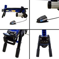 シンセイ フット式電動薪割り機 パイプ式FWS 6TP-52 4573459626573 1台（直送品）