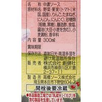 創健社 中濃ソース 300ml 110228　1セット（300ml×10）（直送品）