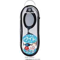 キヌガワ 男女兼用 スイミングゴーグル ウォーターランナーワイドクリック3 ＢＫ／ブルー KM1622 1セット(3入)（直送品）