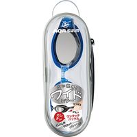 キヌガワ 男女兼用 スイミングゴーグル ウォーターランナーワイドクリック ミラー3 ＳＶミラー KM1623 1セット(3入)（直送品）