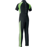 キヌガワ キッズスーツ シーガル2 120 BK/ライム KW4505A 1個（直送品）