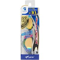 タバタ VIEW スイムゴーグル Blade ORCA クリアフレームシリーズ ミラーレンズ スモークオレンジ V230SAMC 1個（直送品）