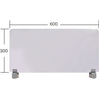 トーカイスクリーン 飛沫防止 汎用上部パネル 幅600mm用 JB-600　1枚（取寄品）