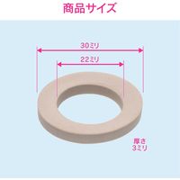 カクダイ 充填材入パッキン PTFE 呼25用 GA-KA039 1個（直送品）