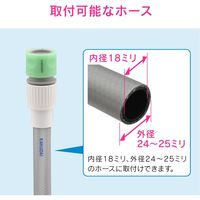 カクダイ ホーセンド 大口径ホース用 ワンタッチ接続 GA-QA037 1個