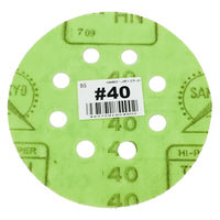 HPペーパー 電動用HNBD125mm #40 068325 1セット(50枚：1枚×50) 三共理化学（直送品）