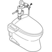 SANEI 洗浄便座取付アダプター 4973987129124 1個（直送品）