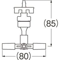 SANEI マイクロフォガー４分岐 4973987217562 1個（直送品）