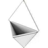 アントレックス Umbra トリッグ ウォールオーガナイザー L 幅220×奥行100×高さ390mm ホワイト/ニッケル 1個（直送品）