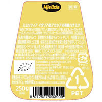 日仏貿易 【ミエリツィア】イタリア産アカシアの有機ハチミツ スクィーザーボトル 250g【オーガニック】 C8-46 6個（直送品）