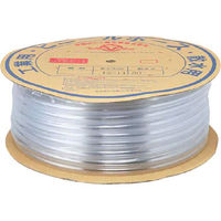 中部ビニール工業 透明ビニールホース 60×68 30m S-60-68-30 1本（直送品）