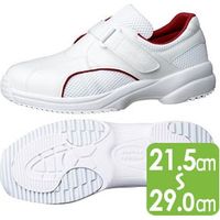 【ナースシューズ/靴】ミドリ安全 ケアセフティ CSSー01N ワイン 23.0cm 2125024205 1足（直送品）
