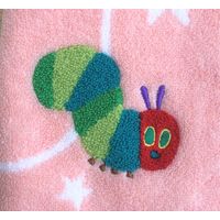 林 ハンドタオル はらぺこあおむし ふんわり無撚糸 ハロー ピンク WI447702 1セット(1枚×10)