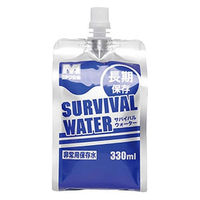 ミドリ安全 サバイバルウォーター３３０ｍｌ　チアーパック　３０袋／ケース 4082116931 １ケース（30袋）（直送品）