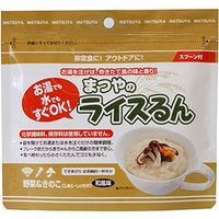 まつや 非常食　ライスるん　野菜＆きのこ（和風味）　４８袋入 4082117604 １箱（48袋）（直送品）