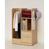 クロシオ マルチハンガーラック ナチュラル a2451510 1個（直送品）