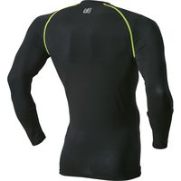 HOOH クールコットンコンプレッション 185-87ライムイエロー 3L 村上被服 １セット（2着入）（直送品）