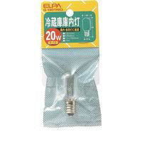 朝日電器 ELPA 冷蔵庫庫内灯 E12 20W クリア G-1501H(C) 1個 202-0960（直送品）