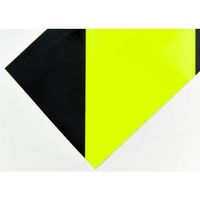 トラスコ中山 TRUSCO 蛍光トラ柄ラインテープ50mmx10m イエローxブラック KTL5010YBK 1巻 207-1898（直送品）