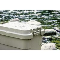 トラスコ中山 TRUSCO トランクカーゴ フラット天板仕様 20L グレー GYCF-20 1台 207-3992（直送品）