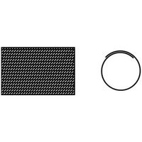 トラスコ中山 TRUSCO ノンハロゲン網チューブ19mmX10m BTN19-10 1巻 207-5902（直送品）