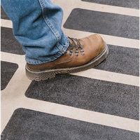 TRUSCO ノンスリップテープ屋内外用 平滑面強粘着タイプ 50mmX18m 黒 お纏め6巻入 KNSP50X18-6BK 1箱(6巻)（直送品）