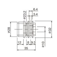 TMEHジャパン ローラコンベアプーリー RCP-32A 1セット(10個)（直送品）
