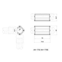 TMEHジャパン アルミスライダーL AH-770 1セット(10個)（直送品）