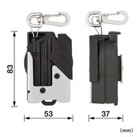 TJMデザイン セフ安全ロープ 金属 リールワイヤー 右用 SFAZーROPM10W 1ケ（直送品）