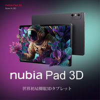 nubia Pad 3D 12.4インチタブレットPC 1台（直送品）