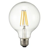 オーム電機 LEDフィラメントタイプボール球 E26 60形相当 電球色 調光器対応 06-3498 1個