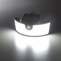 オーム電機 LEDワイドソーラーウォールライト 800ルーメン 昼光色 06-5209 1台