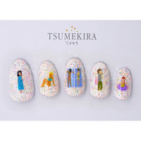 TSUMEKIRA(ツメキラ) ネイルシール flicka nail arts プロデュース1 4seasons GIRLS Summer（直送品）