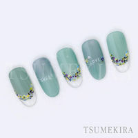 TSUMEKIRA(ツメキラ) ネイルシール TSUKIプロデュースPetalblue NN-TSU-004 1セット(3枚)（直送品）