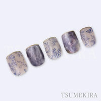 イングカワモト TSUMEKIRA(ツメキラ) ネイルシール トワルドジュイ NN-TDJ-001 1セット(3枚)（直送品）