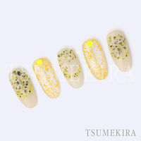 TSUMEKIRA(ツメキラ) ネイルシール TSUKIプロデュースPetalwhite NN-TSU-006 1セット(3枚)（直送品）