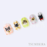 TSUMEKIRA(ツメキラ) ネイルシール うらなかりかプロデュース purrmeowyowl NN-URA-009 1セット(3枚)（直送品）