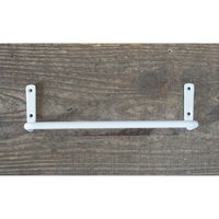 ポッシュリビング アイアンルームバーS ホワイト W22.5×D6.5×H6.5cm 63835 1個（直送品）