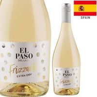【カルディコーヒーファーム】スペイン エル・パソ フリッツァンテ 白 微発泡 スパークリングワイン やや辛口 750ml 1本