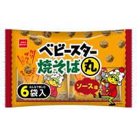 ベビースター 焼そば丸ソース味 6袋入 120g 1セット（1個×4） おやつカンパニー 小袋 小分け 食べきりサイズ