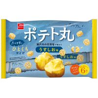 ポテト丸 うすしお味 6袋入り 108g（18g×6） 1セット（1個×4） おやつカンパニー 小袋 小分け 食べきりサイズ