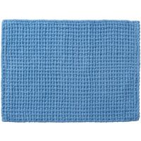 山崎産業 SUSU（スウスウ）抗菌ふわ雲ごこちバスマット35×50ミストブルー 4903180205790 1枚