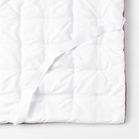 無印良品 再生ポリエステル あたたかファイバー厚手敷パッド D 140×200cm ダークベージュ 良品計画