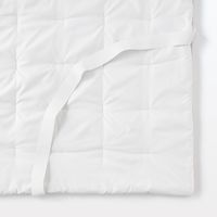 無印良品 再生ポリエステル あたたかファイバー厚手敷パッド SD 120×200cm ライトベージュ 良品計画