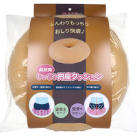 【並行輸入品】iiもの本舗 高反発もっちり円座クッション キャラメル 1袋（1個入）