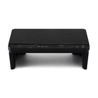 アイリスオーヤマ 2口IHコンロ脚付き IHK-WT41S-B 1台