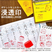 こどものかお ポケットモンスター浸潤印 スクエア型4個セット たいへんよくできました他 2891-001 1セット