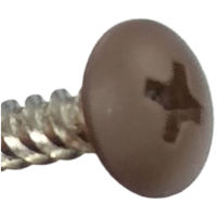 山喜産業 ステンレス着色役物ビス つや消し新茶 3.8×25mm SY-25S 1箱(500本入)（直送品）