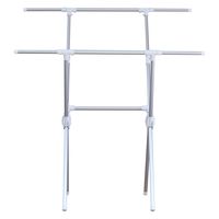 藤栄 X型アルミ物干し シルバー 1セット（3組）